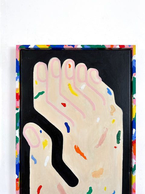 Count to six (2021) 40✕60cm