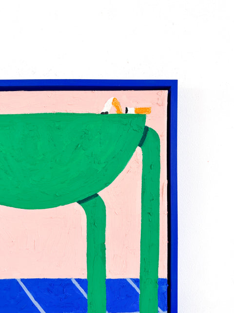 I sat there last night (2022) 40✕40cm