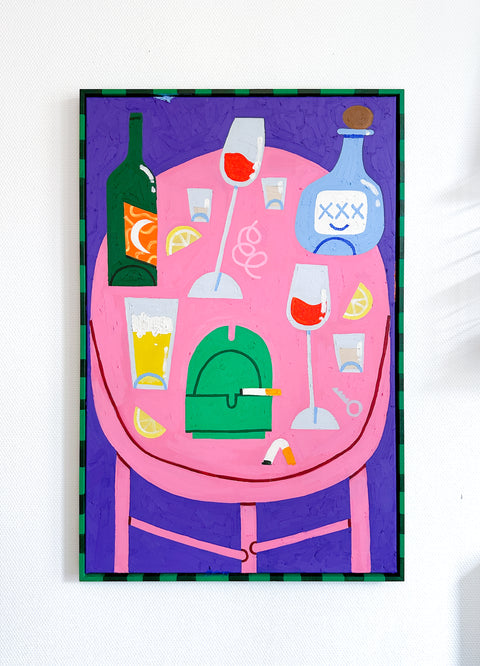 Afterparty (2024) 65✕100cm