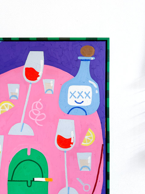 Afterparty (2024) 65✕100cm