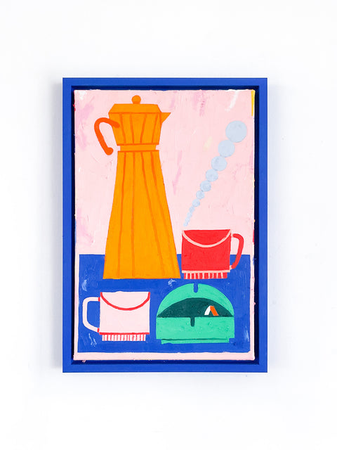 It’s morning and it smells like coffee (2022) 65✕40cm