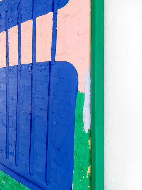 The chair has been outside for a while (2022) 80✕50cm