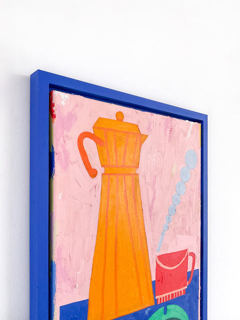 It’s morning and it smells like coffee (2022) 65✕40cm