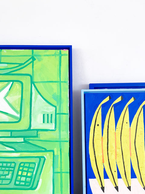 Bananas (2022) 30✕60cm