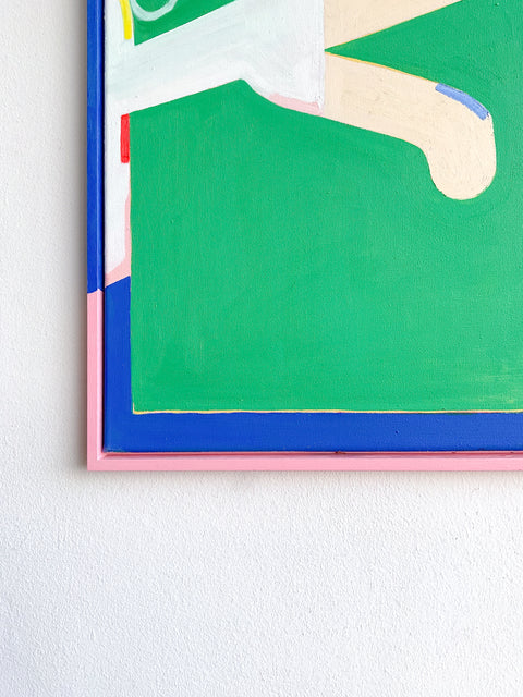 Green and other colours (2021) 40✕80cm