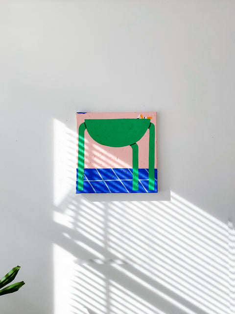 I sat there last night (2022) 40✕40cm