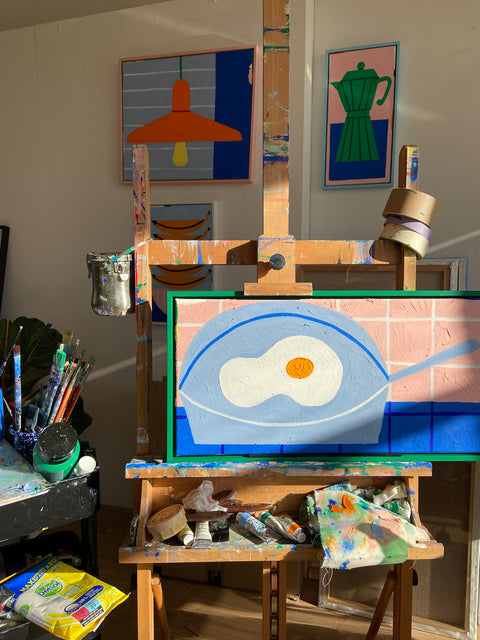 Egg (2022) 30✕60cm