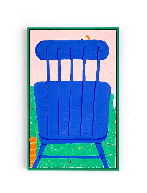 The chair has been outside for a while (2022) 80✕50cm