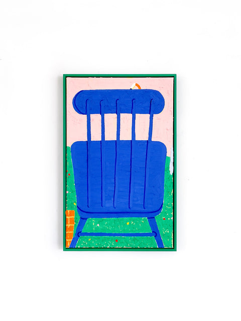 The chair has been outside for a while (2022) 80✕50cm